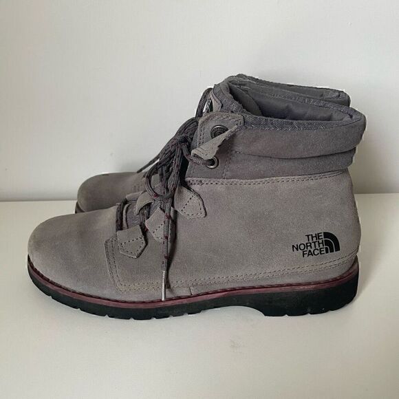 The North Face Heat Seeker 200 Gram Ice Pick Hiking Ankle Boots Size 6.5 Grey - Picture 5 of 10